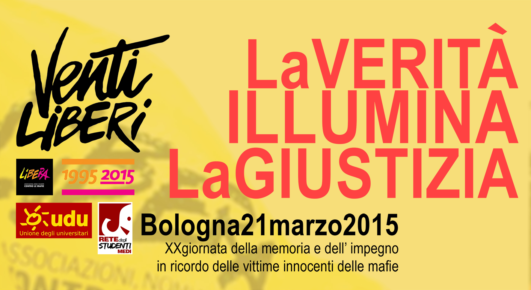 21 Marzo Manifestazione Nazionale Libera