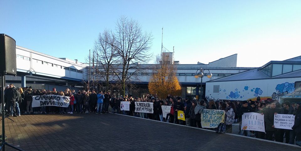 Gli Studenti di Mirano in piazza